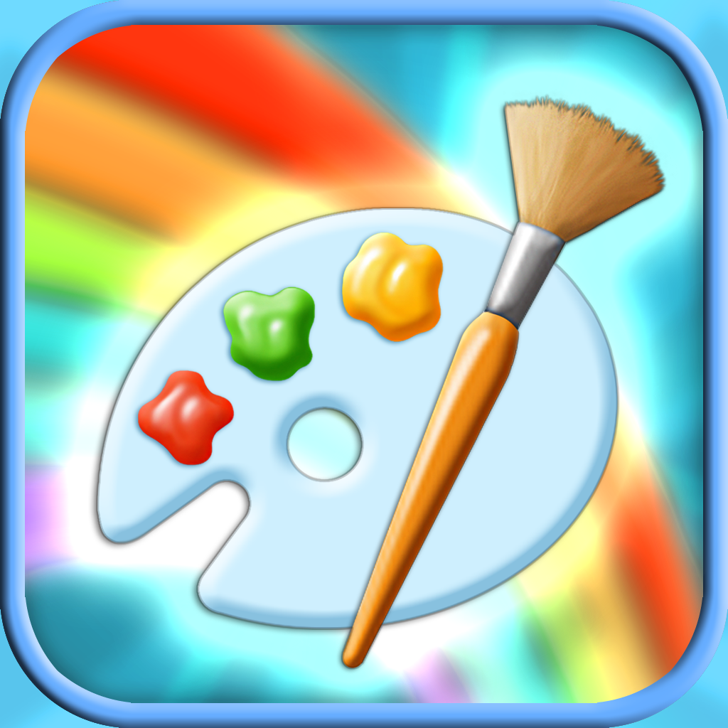 Paint Sparkles Draw - My First Coloring Book HD!